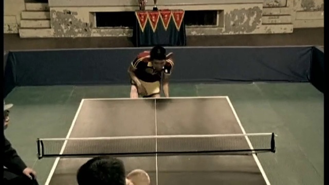 Video Reference: Sports, Ping pong, Racquet sport, Individual sports, Ball game, Net, Sport venue, Sports equipment, Sports training, Competition event