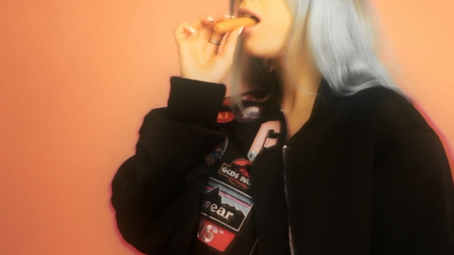 Video Reference: product, drink, girl, fun, Person