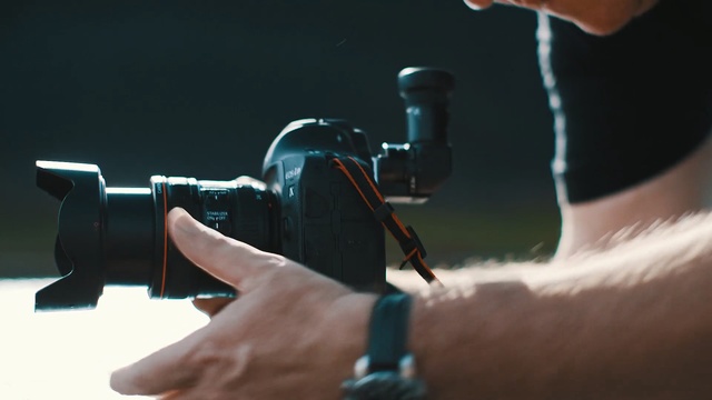 Video Reference: Hand, Arm, Finger, Cameras & optics, Photography, Camera, Lens