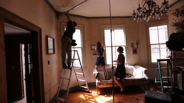 Video Reference: Room, Building, Living room, Interior design, House, Ceiling, Hardwood, Furniture, Floor, Loft, Person