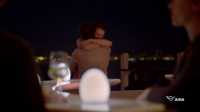 Video Reference: Fun, Human, Night, Darkness, Photography, Mouth, Hand, Room, Table, Restaurant