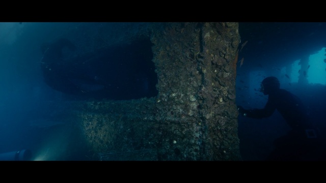 Video Reference: water, underwater, underwater diving, atmosphere, screenshot, sea, freediving, aquanaut, darkness, shipwreck