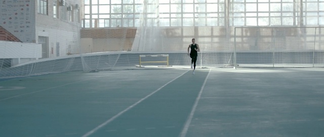 Video Reference: Sport venue, Net, Tennis court, Tennis, Floor, Line, Tennis Equipment, Soft tennis, Sports, Ball game, Person