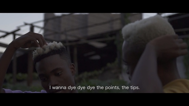Video Reference: human, girl, screenshot, mouth, interaction, photo caption, muscle, scene, film, song, Person