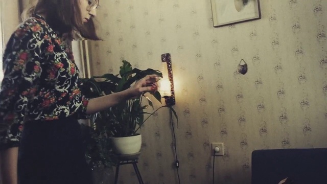 Video Reference: Wall, Room, Neck, Long hair, Door handle, House, Selfie, Person, Indoor, Woman, Standing, Man, Young, Front, Holding, Kitchen, Girl, Mirror, Sink, White