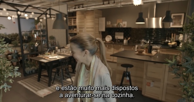Video Reference: Hair, Room, Furniture, Interior design, Building, Table