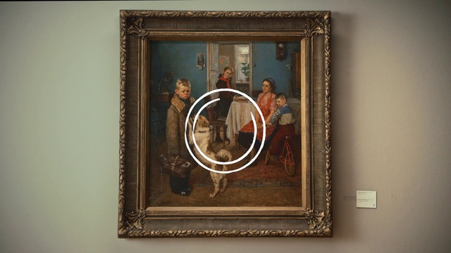 Video Reference: Picture frame, Painting, Art, Stock photography, Room, Interior design