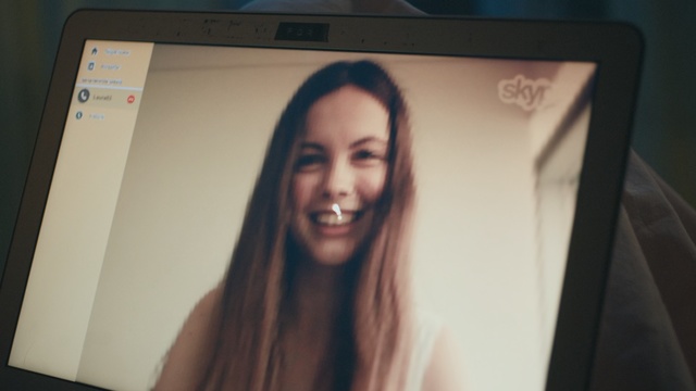 Video Reference: electronic device, girl, selfie, gadget, display device, media, technology, smile, Person