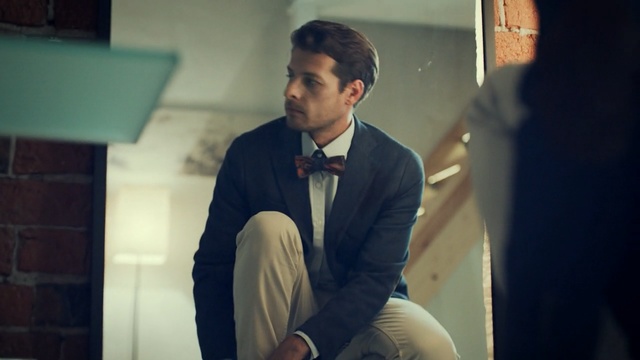 Video Reference: Suit, Gentleman, White-collar worker, Male, Formal wear, Outerwear, Businessperson, Blazer, Sitting, Photography, Person