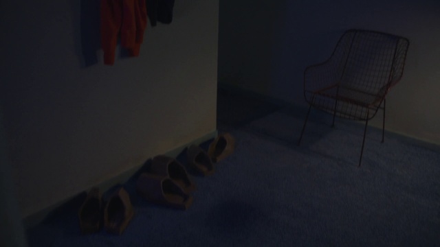 Video Reference: Black, Blue, Light, Room, Floor, Footwear, Screenshot, Shadow, Darkness, Shoe