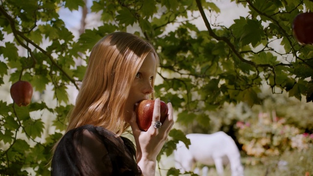 Video Reference: People in nature, Beauty, Lip, Tree, Spring, Brown hair, Plant, Photography, Long hair, Smile, Person