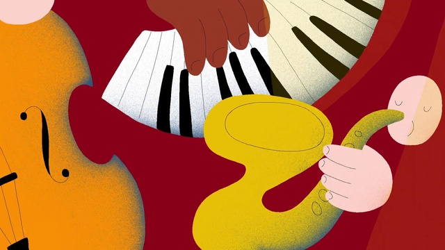 Video Reference: Cartoon, Yellow, Illustration, Animated cartoon, Hand, Art, Finger, Graphic design, Graphics, Clip art, Room, Clock, Design, Abstract, Text, Graphic, Poster, Vector graphics