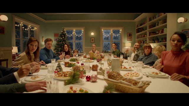 Video Reference: Meal, Dinner, Supper, Brunch, Lunch, Event, Food, Banquet, Eating, Christmas dinner