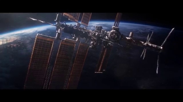 Video Reference: Space station, Spacecraft, Atmosphere, Space, Darkness, Sky, Outer space, Earth, Aerospace engineering, Digital compositing