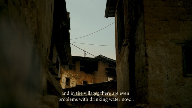 Video Reference: sky, wall, alley, darkness