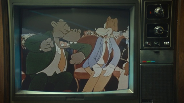 Video Reference: Screen, Art, Painting, Media, Cartoon, Analog television, Display device, Visual arts, Technology, Electronics