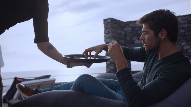 Video Reference: Vacation, Sitting, Travel, Elbow, Tourism, Person