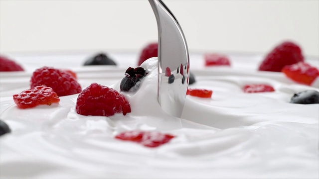Video Reference: Food, Dessert, Dairy, Cuisine, Pavlova, Panna cotta, Dish, Cream, Ingredient, Whipped cream