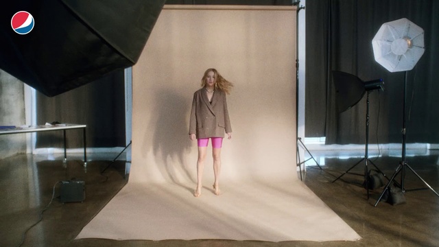 Video Reference: Fashion, Fashion show, Fashion design, Dress, Room, Runway, Photography, Outerwear, Textile, Architecture