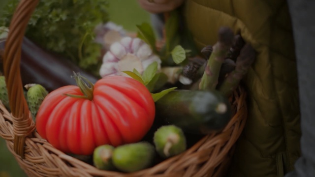 Video Reference: Natural foods, Local food, Vegetable, Food, Still life, Still life photography, Vegan nutrition, Plant, Fruit, Vegetarian food, Table, Sitting, Filled, Basket, Apple, Holding, Bowl, White, Red, Cutting, Salad, Plate, Group, Diet food, Tomato, Produce, Whole food, Superfood, Fresh, Cucumber