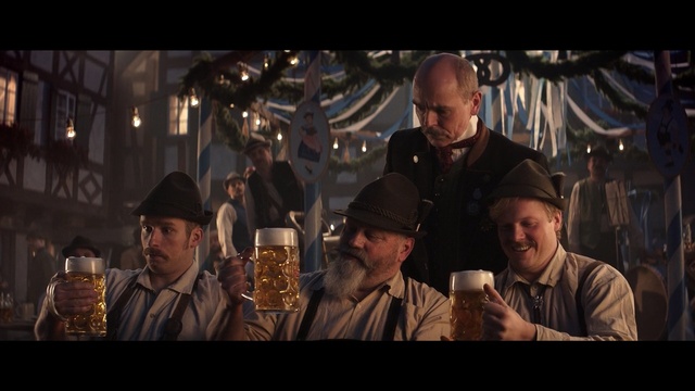 Video Reference: Movie, Human, Screenshot, Drink, Alcohol, Action film, Distilled beverage, Scene, Crowd, Person