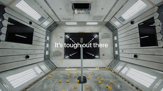 Video Reference: Floor, Building, Ceiling, Room, Architecture, Flooring, Interior design, Glass, Metal, Door