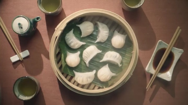 Video Reference: Dish, Dim sum, Food, Cuisine, Comfort food, Jiaozi, Chinese food, Dumpling, Ingredient, Wonton, Person