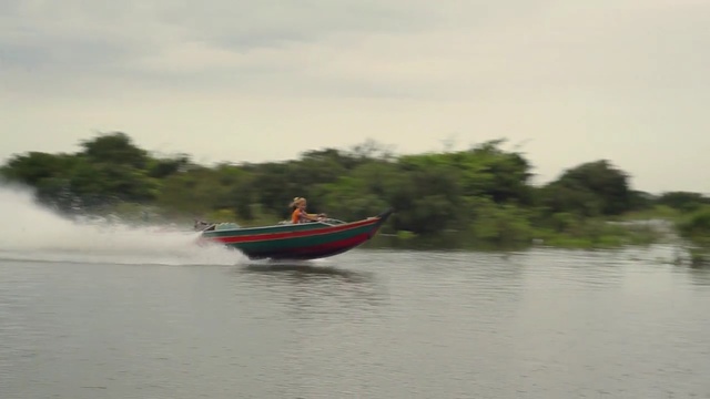 Video Reference: waterway, water transportation, boat, river, water, boating, water resources, motorboat, watercraft, sky