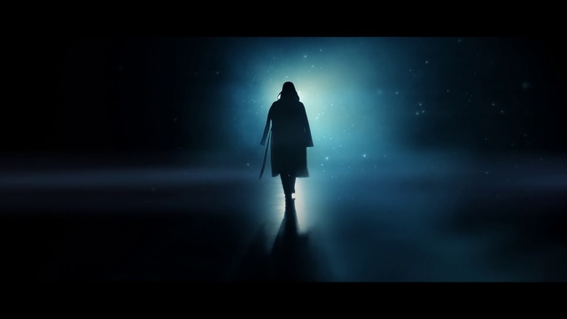 Video Reference: Darkness, Black, Blue, Sky, Atmospheric phenomenon, Atmosphere, Light, Standing, Night, Water