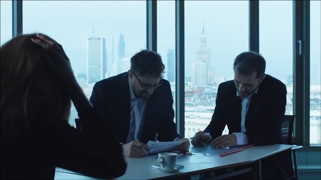 Video Reference: Conversation, White-collar worker, Interaction, Businessperson, Job, Business, Employment, Collaboration, Office, Management, Person