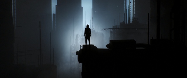 Video Reference: black, darkness, atmosphere, light, snapshot, shadow, lighting, silhouette, scene, screenshot, Person