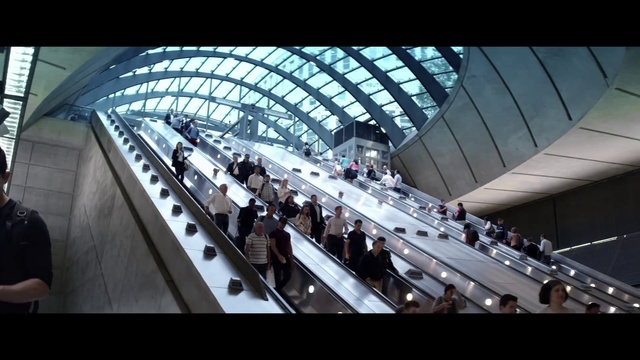 Video Reference: Escalator, Daylighting, Building, Architecture, Airport terminal