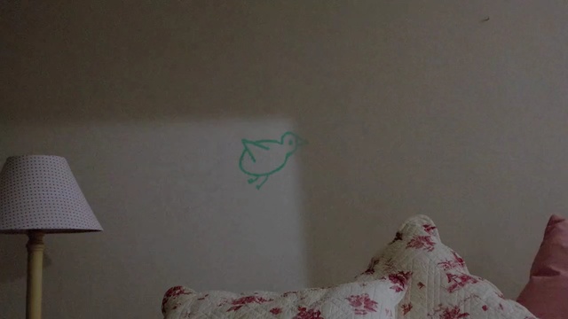 Video Reference: Room, Wall, Pink, Bed sheet, Textile, Bed, Bedroom, Plaster, Linens, Ceiling