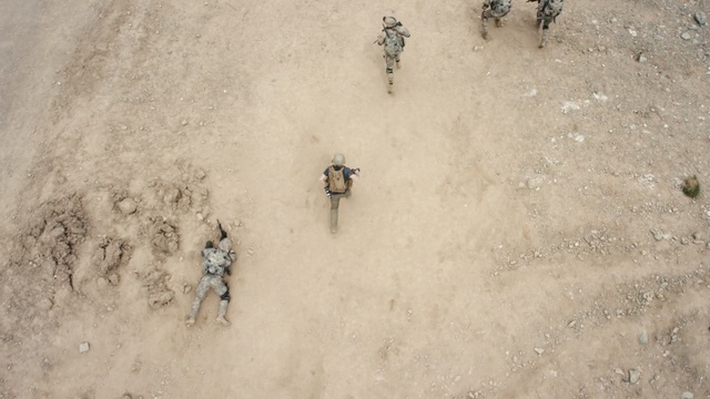 Video Reference: Sand, Soil, Dust, Concrete, Person