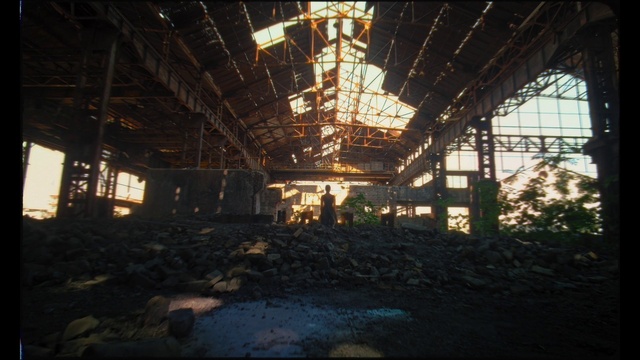 Video Reference: Architecture, Hangar, Building, Darkness