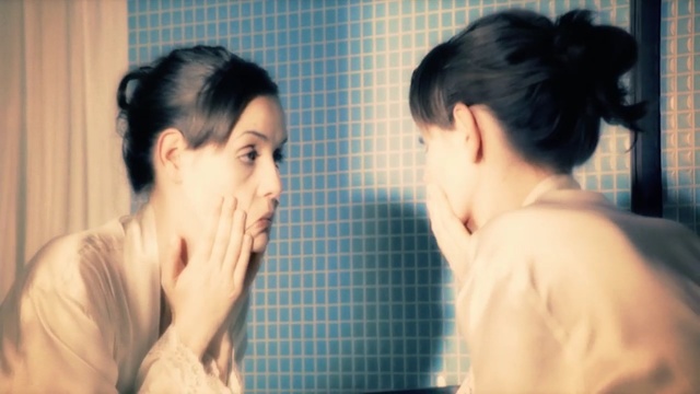 Video Reference: hairstyle, shoulder, forehead, black hair, girl, neck, long hair