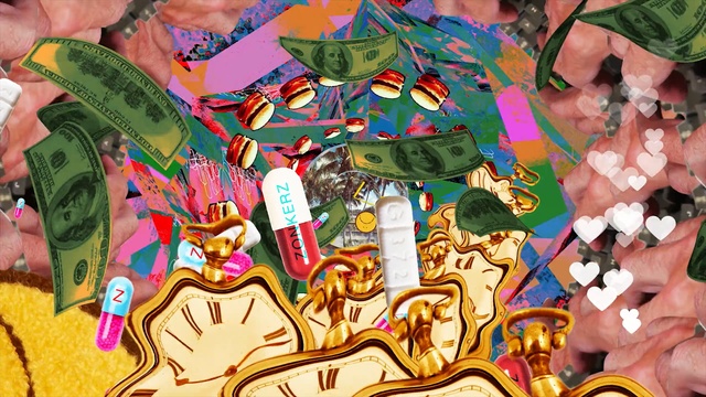 Video Reference: art, illustration, fun, psychedelic art, fictional character, festival, Person