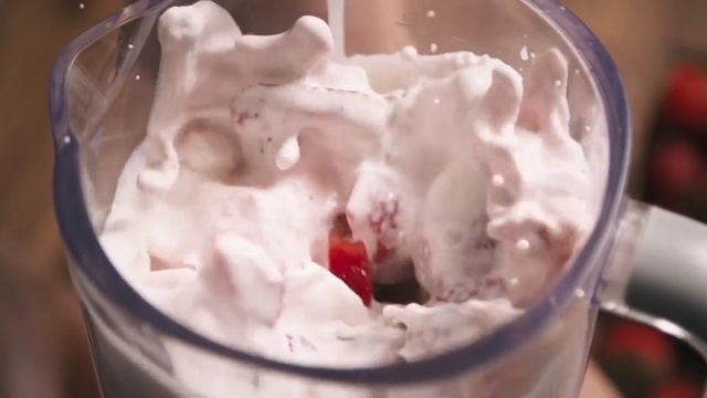 Video Reference: Food, Ice cream, Cream, Whipped cream, Cuisine, Sundae, Crème fraîche, Milkshake, Ingredient, Frozen dessert, Person