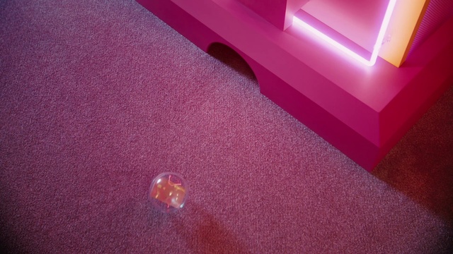 Video Reference: Pink, Red, Purple, Violet, Magenta, Floor, Material property, Flooring