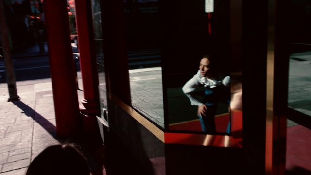 Video Reference: red, snapshot, fun, darkness, Person