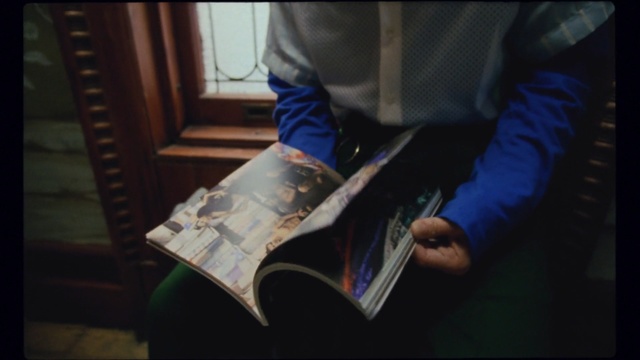 Video Reference: Hand, Reading, Textile, Shoe, Person