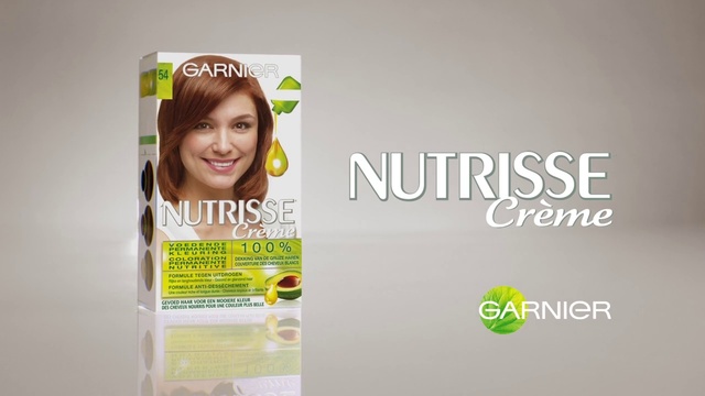 Video Reference: Product, Skin, Green, Brown, Hair coloring, Text, Advertising, Design, Material property, Font