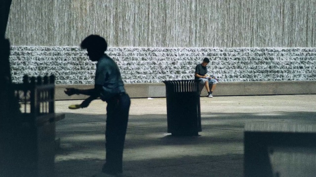 Video Reference: Standing, Sitting, Male, Tree, Adaptation, Architecture, Leisure, Photography, Child, Shadow