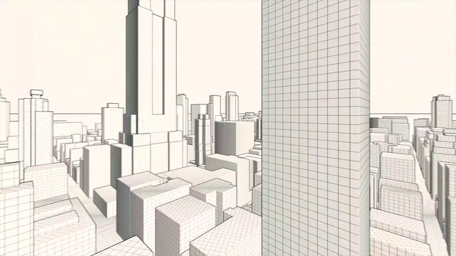 Video Reference: Skyscraper, Architecture, Human settlement, City, Building, Line, Tower block, Metropolitan area, Metropolis, Room