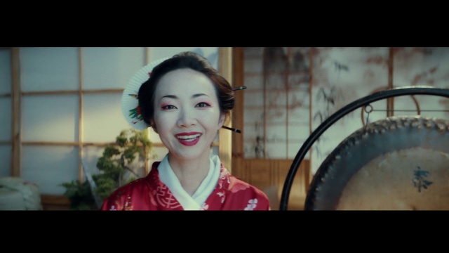 Video Reference: Lip, Smile, Flash photography, Eyelash, Happy, Street fashion, Black hair, Plant, Fun, Electric blue