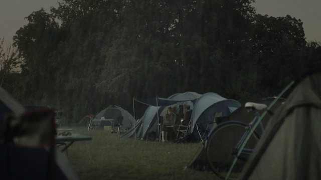 Video Reference: Atmospheric phenomenon, Morning, Mode of transport, Darkness, Tent, Pc game, Rural area, Camping, Tree, Landscape