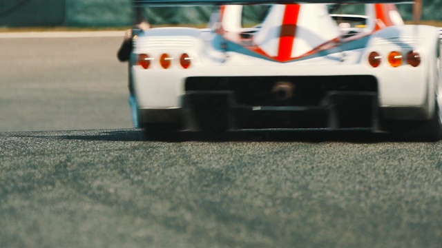 Video Reference: Race car, Vehicle, Car, Group C, Sports prototype, Sports car, Formula one car, Formula one, Endurance racing (motorsport), Racing, Person