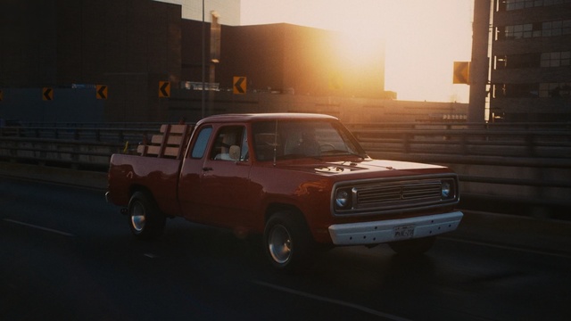 Video Reference: Land vehicle, Car, Vehicle, Motor vehicle, Pickup truck, Automotive design, Automotive exterior, Truck, Classic car, Truck bed part