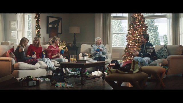 Video Reference: Photograph, People, Room, Living room, Snapshot, Couch, Fun, Furniture, Conversation, Tree