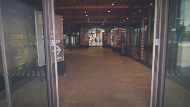 Video Reference: Floor, Property, Flooring, Building, Door, Glass, Room, Architecture, Window, Hall